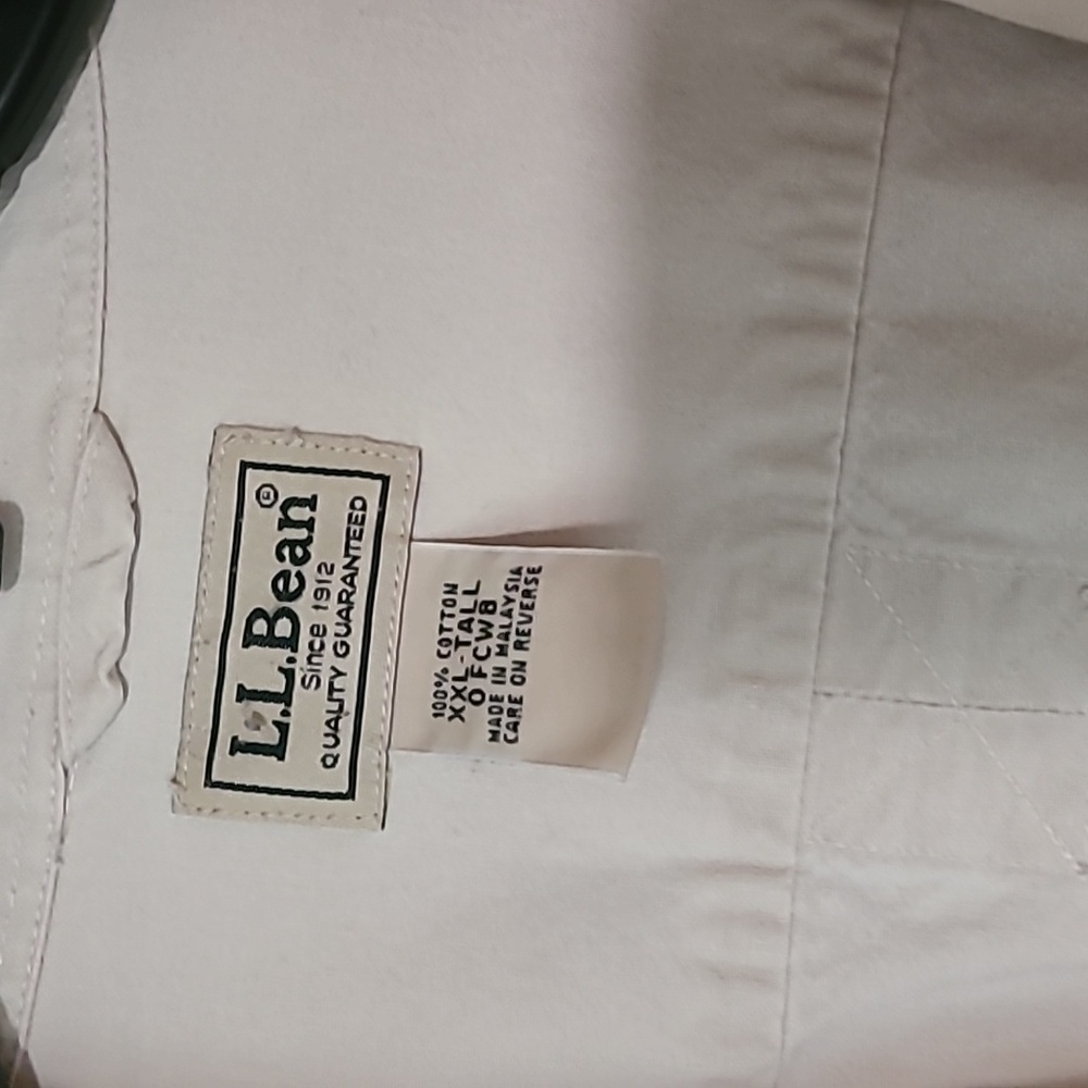 LL Bean Mens Cadual Buttom Down Shirt - Picture 3 of 5